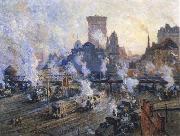 Colin Campbell Cooper Old Grand Central Station china oil painting reproduction